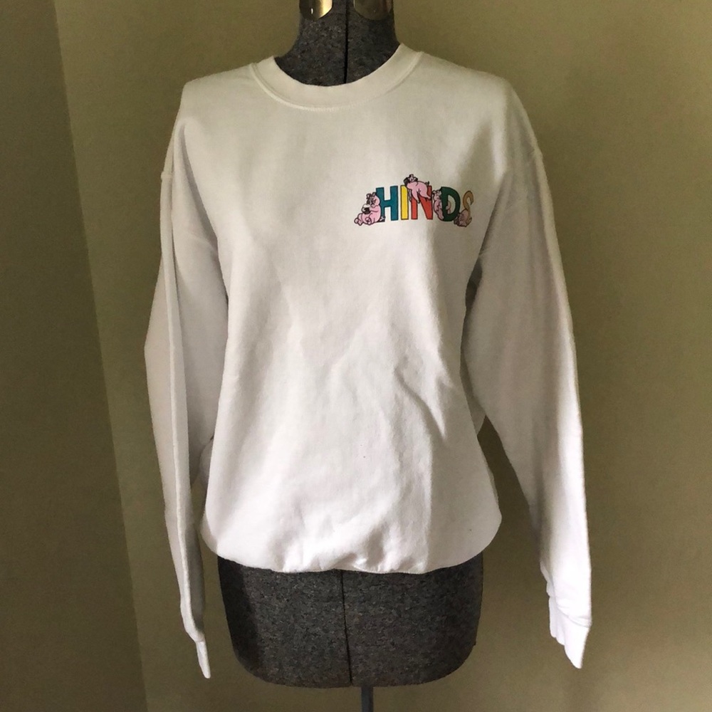Urban Outfitters White Crewneck